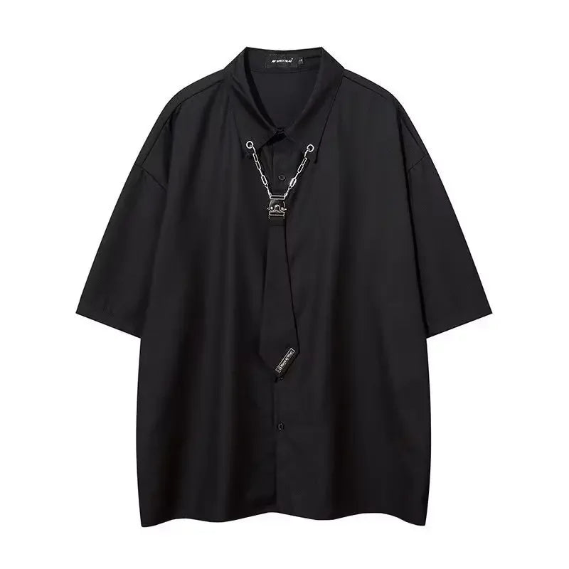 Loose-Fit Hong Kong Inspired Shirt
