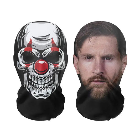 3D Funny Face Ice Silk Mask