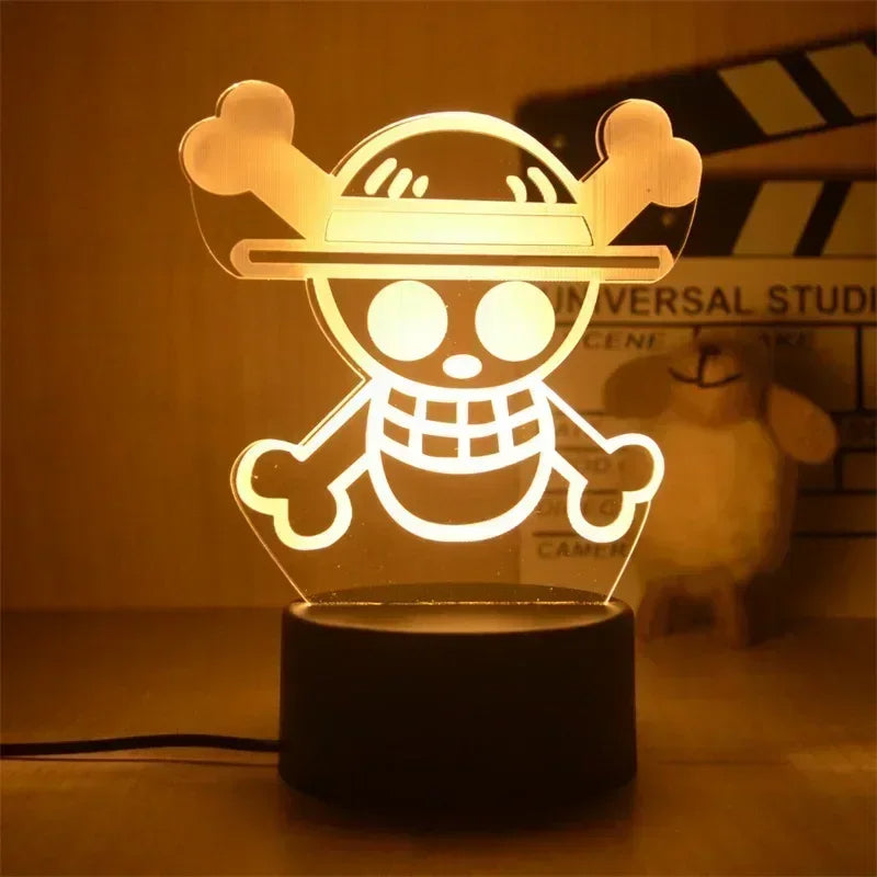 Pirate Glow: One Piece Lamp
