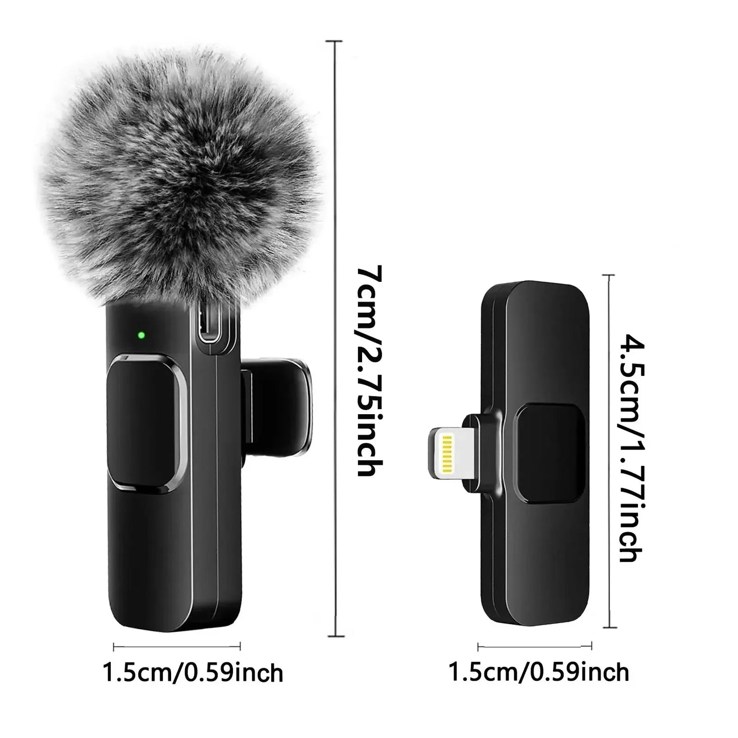 portable Wireless Lavalier Mic
