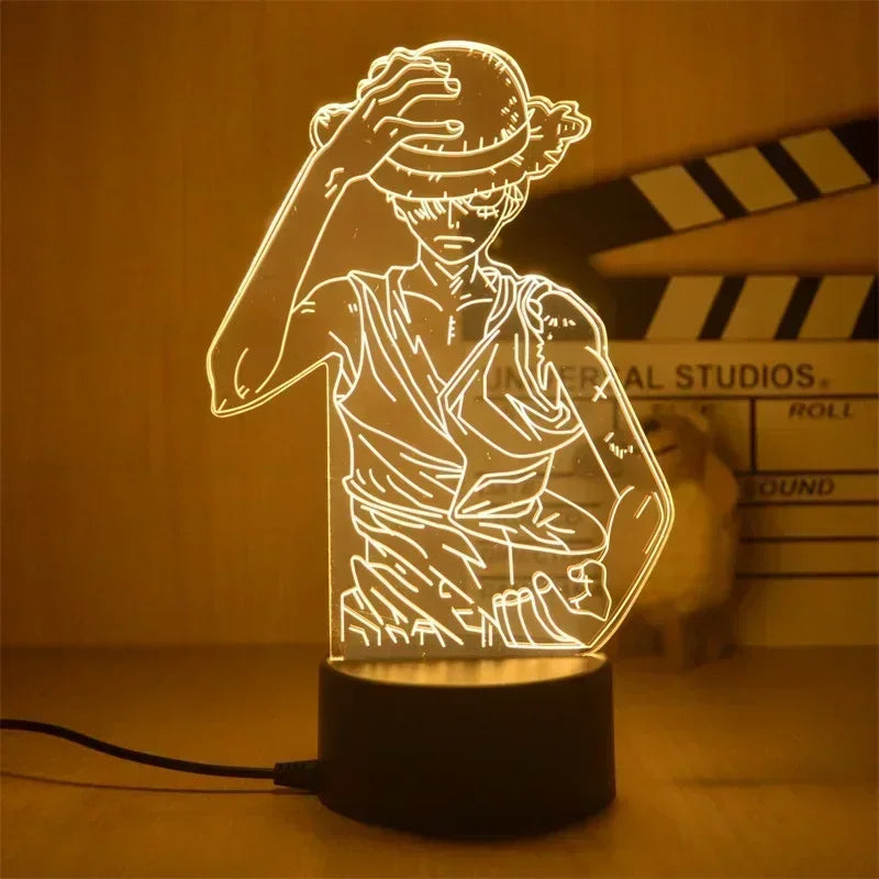 Pirate Glow: One Piece Lamp