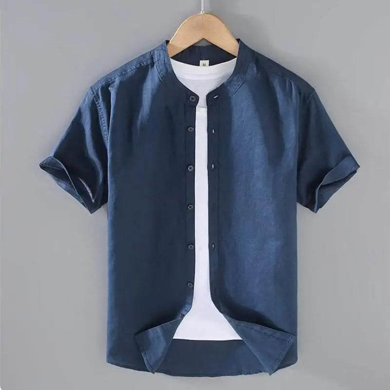 Hot Sale Men’s Linen Shirt