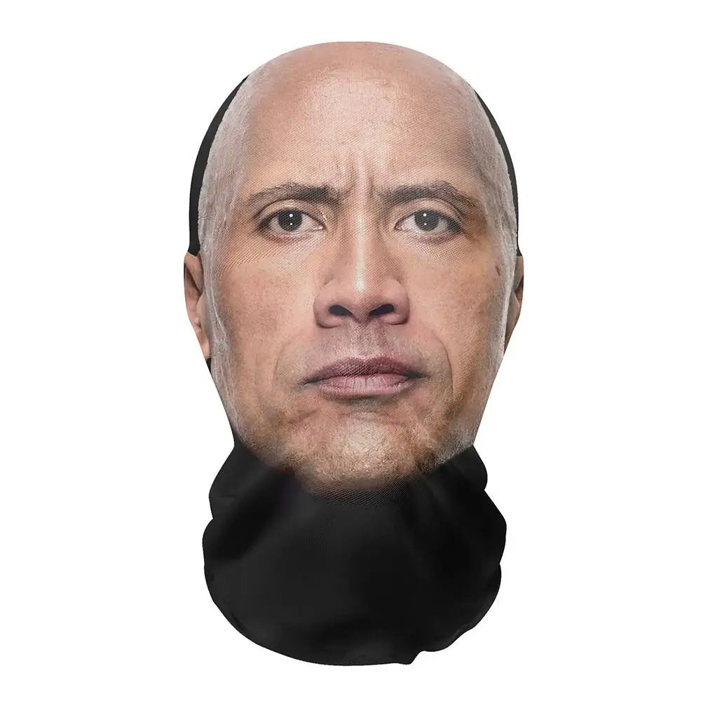 3D Funny Face Ice Silk Mask