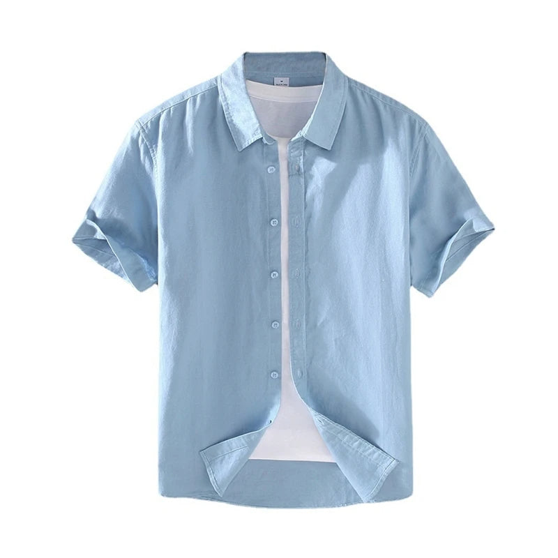 Hot Sale Men’s Linen Shirt