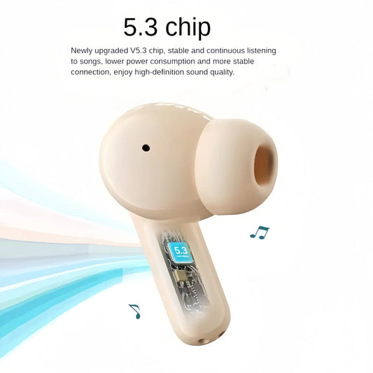 S510 TWS Bluetooth Earbuds – Noise-Reducing, LED Display