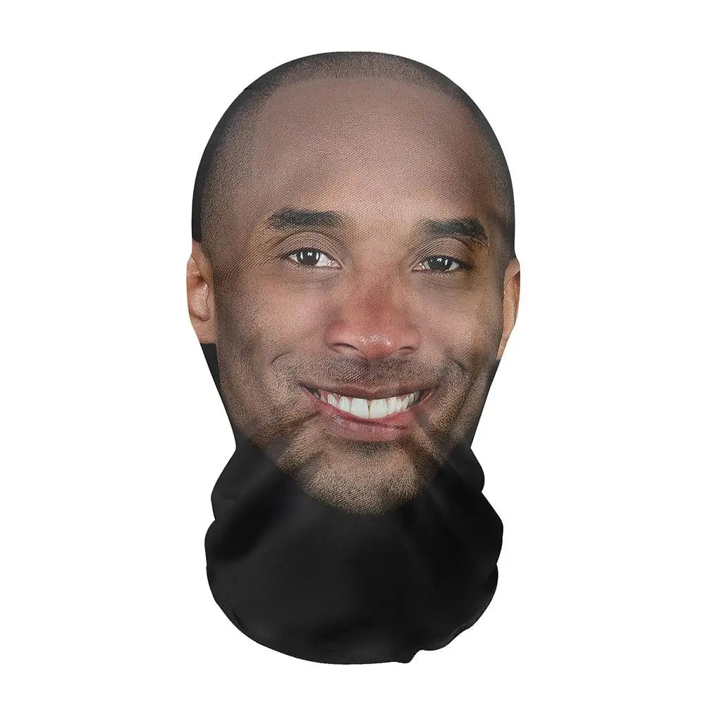 3D Funny Face Ice Silk Mask