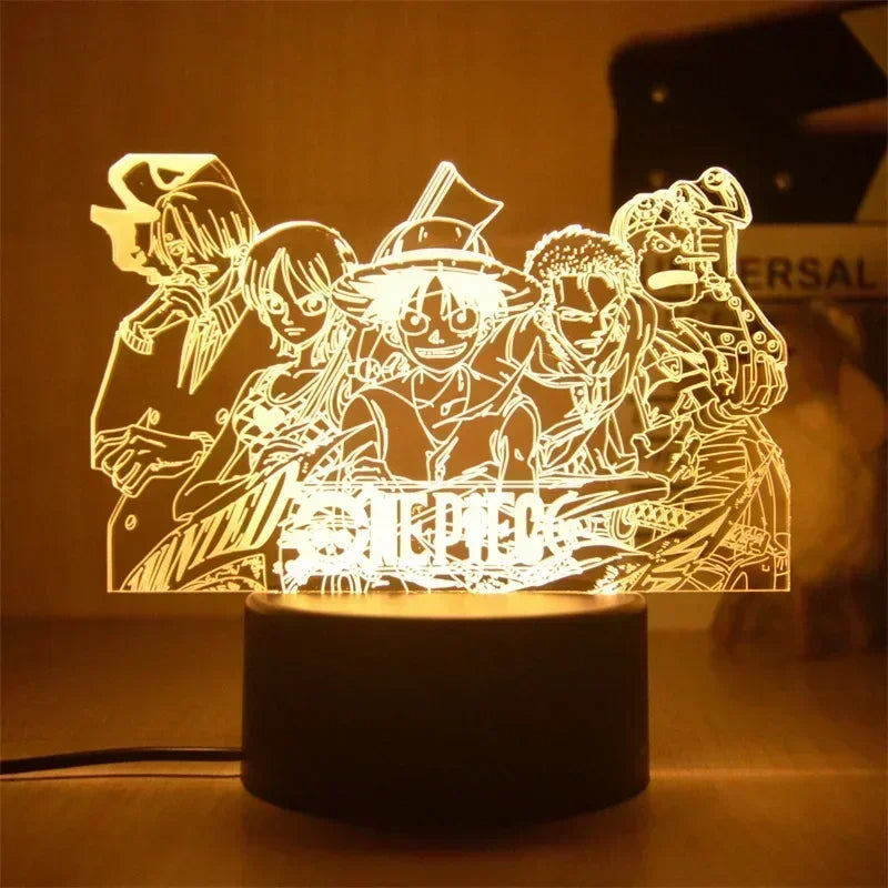Pirate Glow: One Piece Lamp