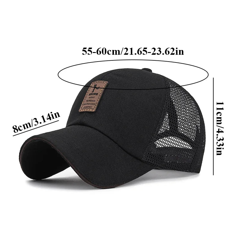 Breathable Mesh Baseball Cap