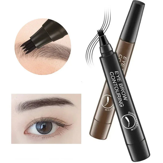 4-Tip Waterproof Brow Pen