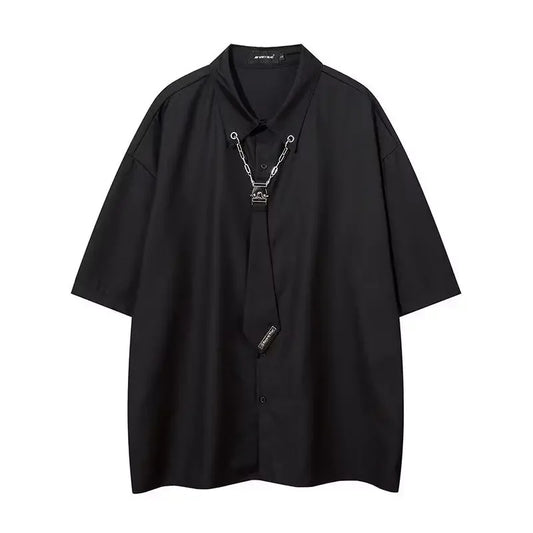 Loose-Fit Hong Kong Inspired Shirt