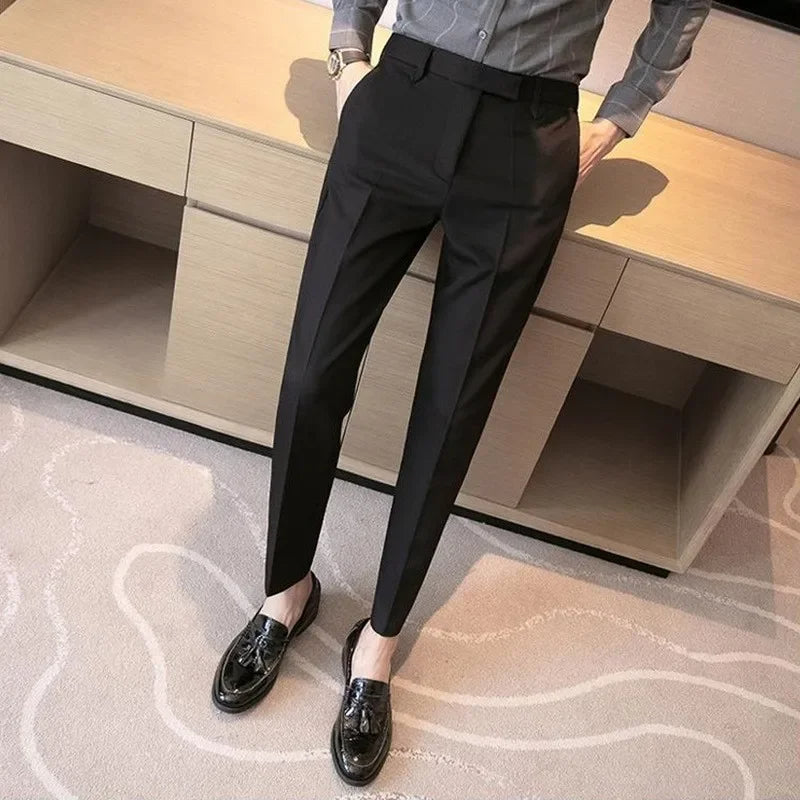 British Gentleman Coffee Suit Pants
