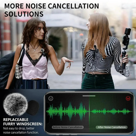 portable Wireless Lavalier Mic