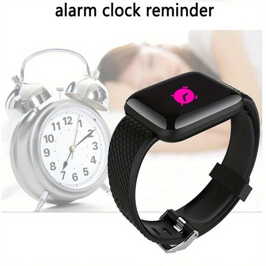 Unisex Smartwatch – Fitness Tracker & Message Alert for Xiaomi/Huawei